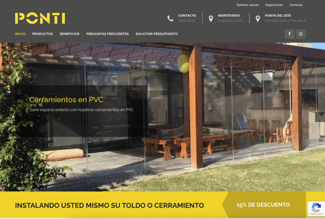PONTI - Sitio Corporativo